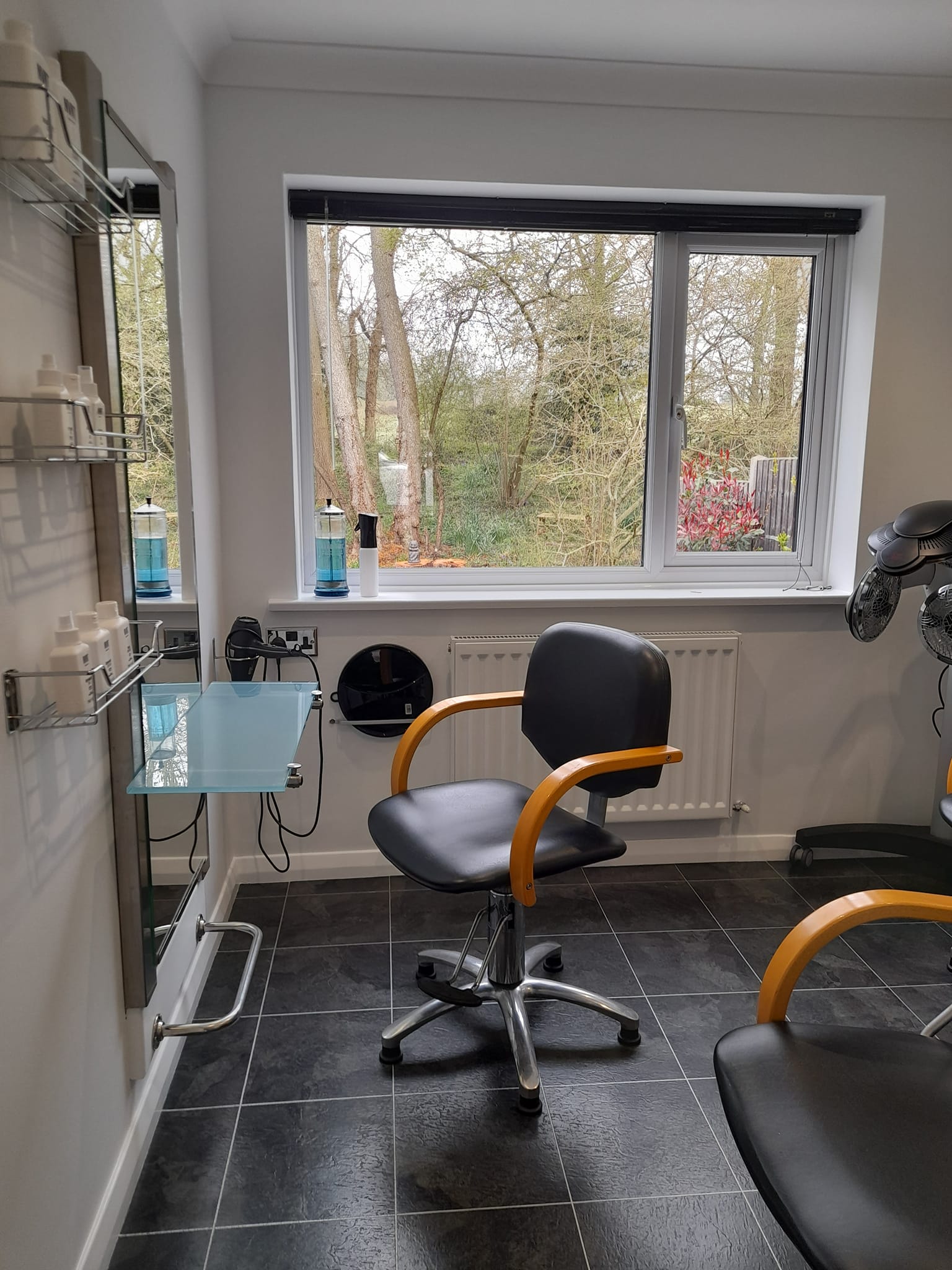 A view of the Salon